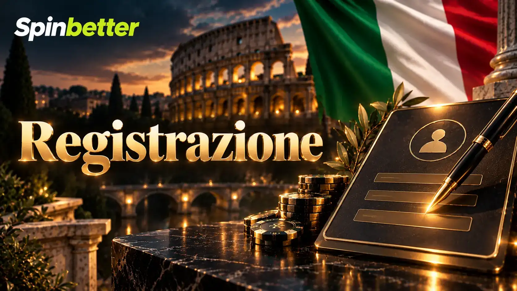 La registrazione SpinBetter passo per passo